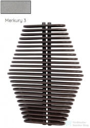 Radeco DIAMANTES 990x700 design radiátor, MERKURY 3 (metál világosszürke) színben (Radeco_DIAMANTES_MERKURY3)