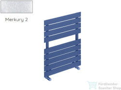 Radeco BARI A2-450/B 690x550 design radiátor, MERKURY 2 (ezüst) színben (Radeco_BARI_A2_450B_MERKURY2)