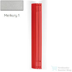 Radeco CARRERA N 1800x235 sarokba építhető, íves design radiátor, MERKURY 1 (metál ezüst) színben (Radeco_CARRERA_N_MERKURY1)