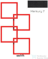 Radeco LOCO 4 1255x685 design radiátor, , MERKURY 7 (matt fekete) színben, balos (Radeco_LOCO_4_B_MERKURY7)