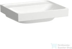 Laufen MEDA 55x46 cm-es falra/bútorra szerelhető mosdó túlfolyó és csaplyuk nélkül, fehér H8101120001121 (H8101120001121)