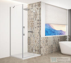 SAPHO GELCO TRINITY CHROME szögletes zuhanykabin, 1100x800mm, transzparent üveg, jobbos (GT5680-11CR-CH) (GT5680-11CR-CH)