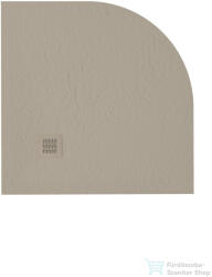 Zenon Angular Slate 70x70 cm-es negyedköríves zuhanytálca, Cream ANG70CR (ANG70CR)