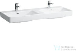 Laufen Pro S 120x46 cm-es dupla mosdó, LCC Active bevonattal, fehér H814966A001041 (H814966A001041)