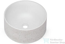 S.V.I.S. Design mosdó 40 cm COLUMBA SANDBLASTED - natúr, dekor nélkül, matt lakk UBX. COLUMBA. SB. 040.000. 00.00. 1 (UBX_COLUMBA_SB_040_000_00_00_1)