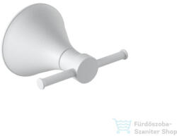 Bugnatese ORION dupla akasztó, matt fehér 33816BI (33816BI)