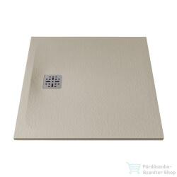 MARMY Dolomite 90x90 matt bézs zuhanytálca (80_7642_90_90_55)