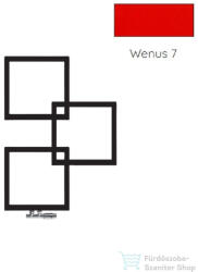 Radeco LOCO 3 MINI 707x500 design radiátor, WENUS 7 (piros) színben, jobbos (Radeco_LOCO_3_MINI_J_WENUS7)