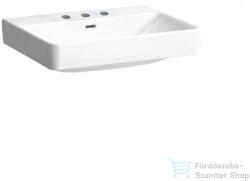 Laufen Pro S 60x46, 5 cm-es mosdó 3 csaplyukkal, LCC Active bevonattal, fehér H810963A001081 (H810963A001081)