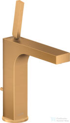 Hansgrohe AXOR CITTERIO mosdó csaptelep 180 mm, automata leeresztővel, szálcsiszolt arany hatású 39031250 (39031250)