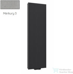 Radeco TORGET PLUS 4 1200x562 design radiátor, MERKURY 3 (metál világosszürke) színben (Radeco_TORGET_PLUS_4_MERKURY3)