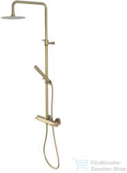 SAPHO ULTRAMIX zuhanyoszlop, zuhanyszettel és fejzuhannyal, matt arany (UT139G) (UT139G) - furdoszoba-szaniter