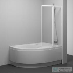 RAVAK VSK2 Rosa 160 jobbos kádparaván, Fehér+transparent 76P90100Z1 (76P90100Z1)