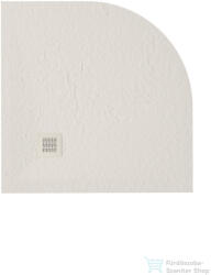 Zenon Angular Slate 90x90 cm-es negyedköríves zuhanytálca, Natural ANG90NA (ANG90NA)