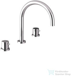 SAPHO ULTRAMIX három üléses mosdó csaptelep, króm (UT017) (UT017)