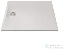 MARMY DOLOMITE - 70x90 Zuhanytálca Prada White (80_7635_70_90_50)