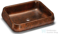 S.V.I.S. Design mosdó 60 cm PERSEUS BASIC - SMOKED METAL, réz és fekete, félmatt lakk UBX. PERSEUS. BC. 060.000. MS. 01.2 (UBX_PERSEUS_BC_060_000_MS_01_2)