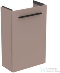 Ideal Standard I. Life S 41x20, 5 cm-es 1 ajtós fali szekrény mosdó és fogantyú nélkül, Greige matt T5296NH (T5296NH)