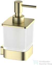 AREZZO design MONO folyékony szappantartó, szálcsiszolt arany AR-120039BG (AR-120039BG) - furdoszoba-szaniter