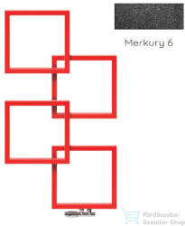 Radeco LOCO 4 1255x685 design radiátor, MERKURY 6 (metál fekete) színben, balos (Radeco_LOCO_4_B_MERKURY6)