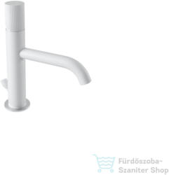 Bugnatese Moon mosdó csaptelep automata leeresztővel, matt fehér 7219BI (7219BI)
