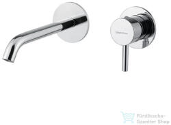 Bugnatese Kline falsík alatti mosdócsaptelep 22 cm-es kifolyóval, belső egységgel, leeresztő nélkül, króm 5746CR (5746CR)