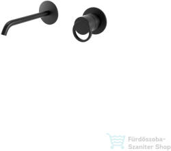 Bugnatese B-Color falsík alatti mosdócsaptelep 17 cm-es kifolyóval, belső egységgel, leeresztő nélkül, matt fekete 6745NE (6745NE)