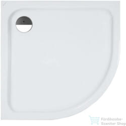 Laufen SOLUTIONS 90x90 cm-es negyedköríves akril zuhanytálca, fehér H2135020000001 (H2135020000001)