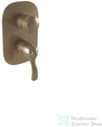 Bugnatese LEM falsík alatti kád/zuhany csaptelep 4 fogyasztóhoz, belső egységgel, bronz 1932BR (1932BR)