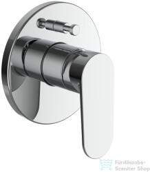 Laufen NEJA falsík alatti kád/zuhany csaptelep váltóval, légbeszívó szelep nélkül, króm H3215160040001 (H3215160040001)