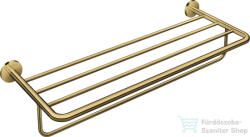 Hansgrohe AXOR UNIVERSAL CIRCULAR 65, 5 cm-es törölközőtartó polc, polírozott arany hatású 42843990 (42843990)