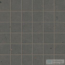 Marazzi Mystone Moon Anthracite Mosaico 5x5 30x30 cm-es padlólap M8K0 (M8K0)