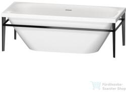 Duravit Xviu 180x80 szabadonálló kád fekete színű állvánnyal 700443000B20000 ( 700443 ) (700443000B20000)