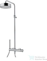 Bugnatese B-Color zuhanyrendszer 20 cm-es esőztetővel és zuhanyszettel, króm 6742CCR (6742CCR)