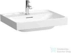 Laufen MEDA 60x46 cm-es falra/bútorra szerelhető csiszolt aljú mosdó LCC bevonattal, fehér H8161134001041 (H8161134001041)