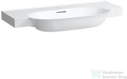 Laufen The New Classic 100x48 cm-es szekrényre illeszthető mosdó csaplyuk nélkül, matt fehér H8138577571091 (H8138577571091)