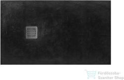 Roca Terran Stonex 100x70 cm-es zuhanytálca lefolyóval, Fekete AP1013E82BC01400 (AP1013E82BC01400)