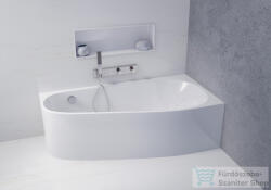 SAPHO POLYSAN PROJEKTA R MONOLITH aszimmetrikus kád, jobbos, sarokba, 156x77x60cm, fehér (21111M) (21111M) - furdoszoba-szaniter