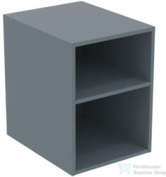 Ideal Standard FINESSE 40x50, 5x54 cm-es nyitott oldalsó szekrény, Ribbed Matt ashblue E3401UQ (E3401UQ)