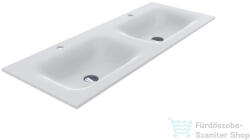 LunArt Timo 1200-2 120x45 cm-es beépíthető öntöttmárvány mosdó túlfolyó nélkül, matt fehér 5999123006783 (5999123006783)