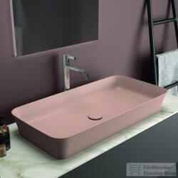 Ideal Standard IPALYSS 80x40 cm-es pultra ültethető mosdó nem zárható leeresztővel, Nude E1391V7 (E1391V7)