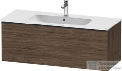 Duravit D-NEO 1210x462 mm-es 1 fiókos alsószekrény 233612, vagy 236112 mosdóhoz, Walnut Dark Decor DE426402121 (DE426402121)