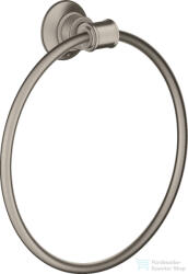 Hansgrohe Axor Montreux törölközőtartó gyűrű, rozsdamentes acél hatású 42021800 (42021800)