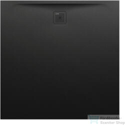 Laufen Pro 120x120 cm-es zuhanytálca Marbond kompozit anyagból, fekete H2119580800001 (H2119580800001)