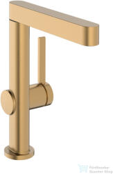 Hansgrohe FINORIS 230 2 Jet mosdó csaptelep kihúzható kifolyóval, click-clack leeresztővel, szálcsiszolt bronz 76063140 (76063140)