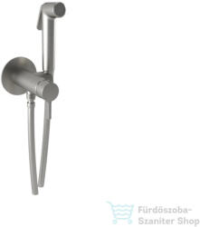 Bugnatese Orion falsík alatti bidé csaptelep zuhanyszettel, belső egységgel, szálcsiszolt nikkel 5693NS (5693NS)