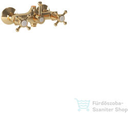 Bugnatese LADY zuhanycsaptelep test 3/4" és 1/2" csatlakozással, Sárgaréz 903ON (903ON)