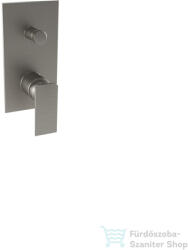 Bugnatese Atelier falsík alatti kád /zuhany csaptelep belső egységgel, szálcsiszolt nikkel 9472NS (9472NS)