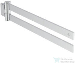 Ideal Standard CONCA SQUARED 45 cm-es dupla törölközőtartó, króm T5395AA (T5395AA)