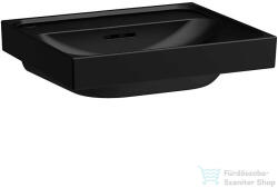 Laufen MEDA 55x46 cm-es falra/bútorra szerelhető mosdó, matt fekete H8101127161091 (H8101127161091)